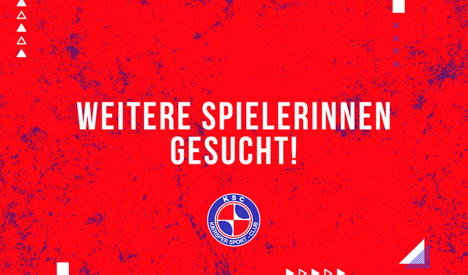 KSC-Frauenmannschaft sucht weiterhin Verstärkung