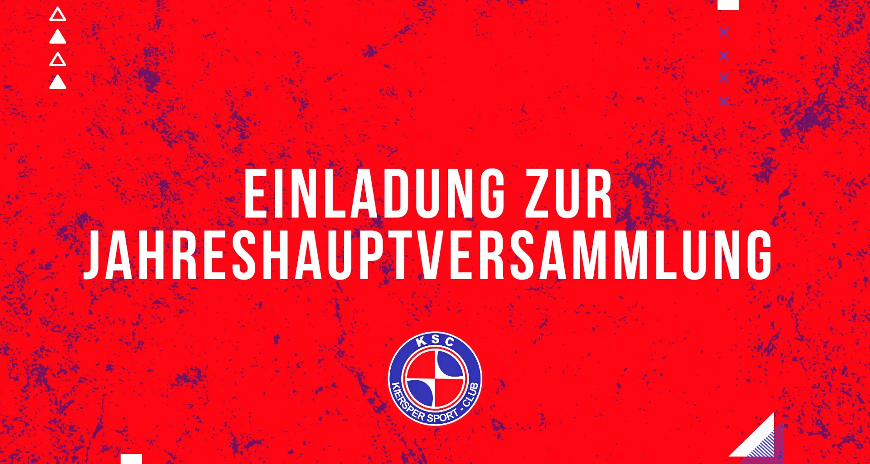 KSC lädt zur Jahreshauptversammlung ein