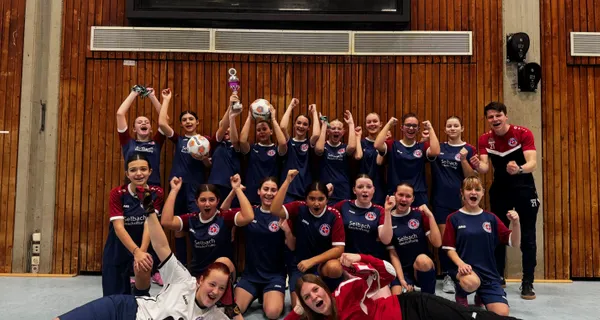 C-Juniorinnen werden Hallenkreisvizemeister