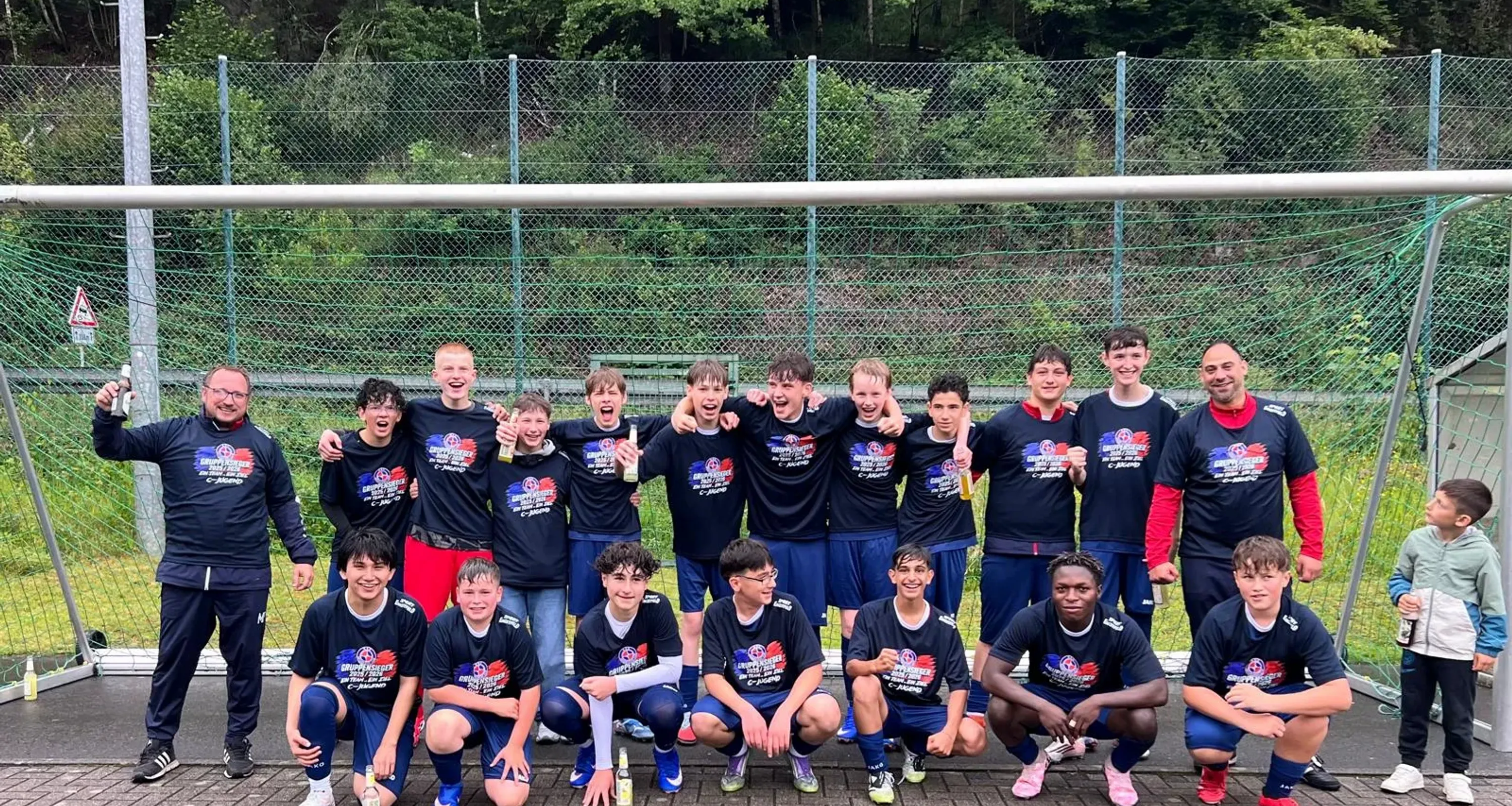KSC C-Jugend krönt Saison mit Meisterschaft