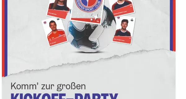 Sticker Sammelaktion im KSC Vereinsheim