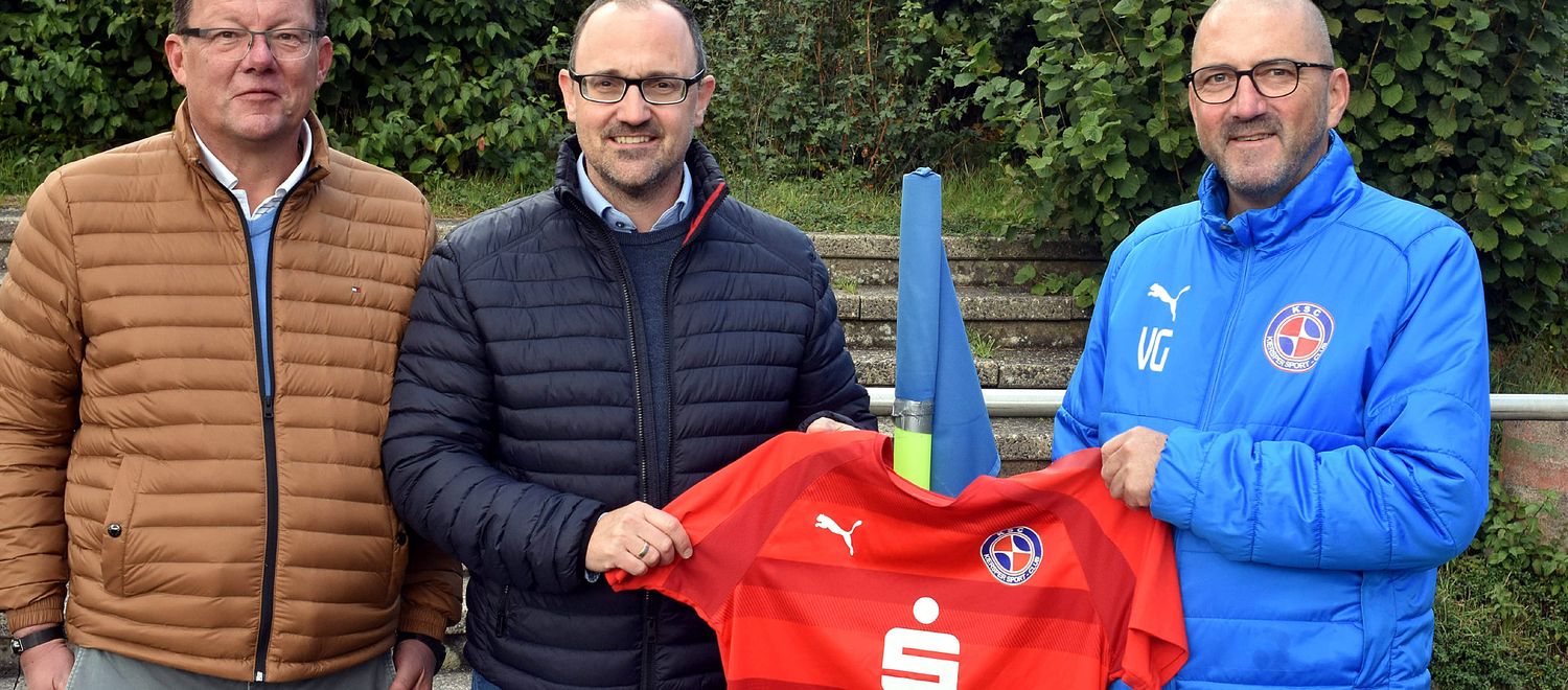 Sparkasse Kierspe-Meinerzhagen bleibt Hauptsponsor des KSC