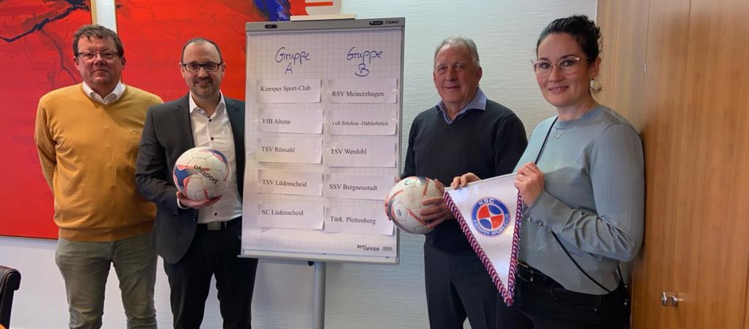 Sparkassenpokal: Auslosung verspricht spannende Partien