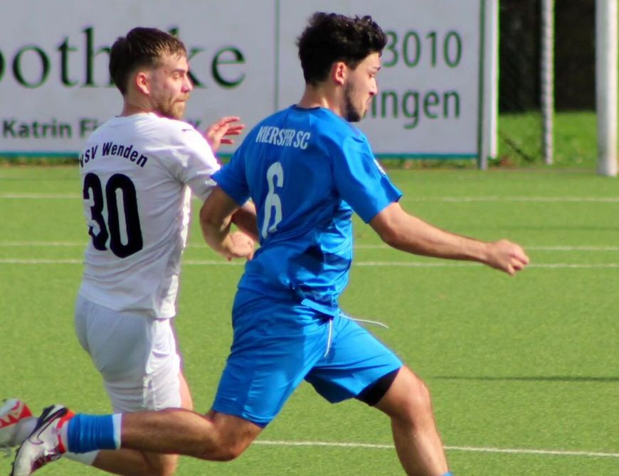 Bittere Niederlage: VSV Wenden schlägt Kiersper SC 4:1