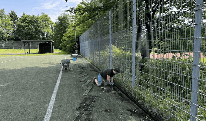 Erfolgreicher Arbeitseinsatz beim Kiersper SC