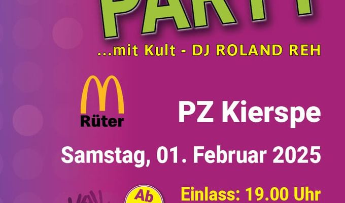 80er & 90er Party in Kierspe
