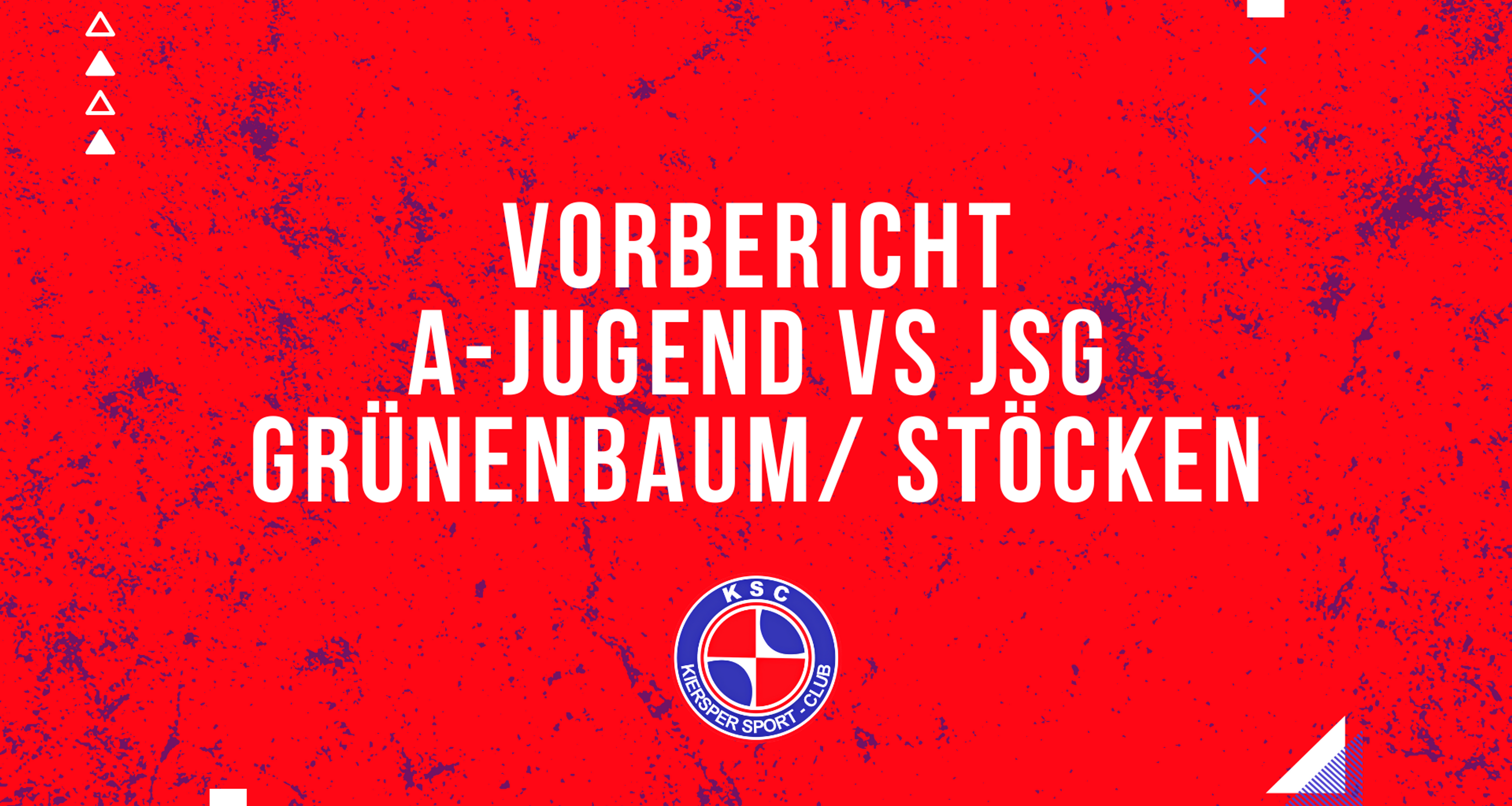 KSC A-Jugend vor Topspiel gegen JSG Grünenbaum/Stöcken