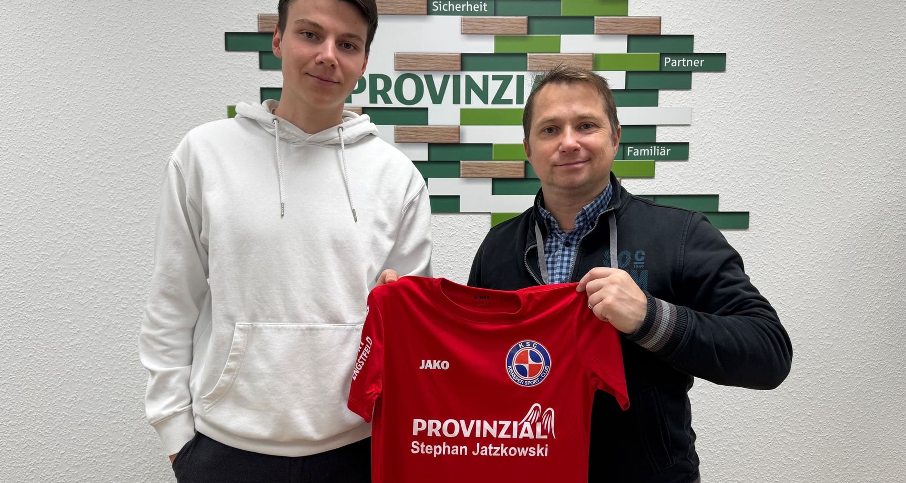 Provinzial Jatzkowski wird Hauptjugendsponsor beim KSC